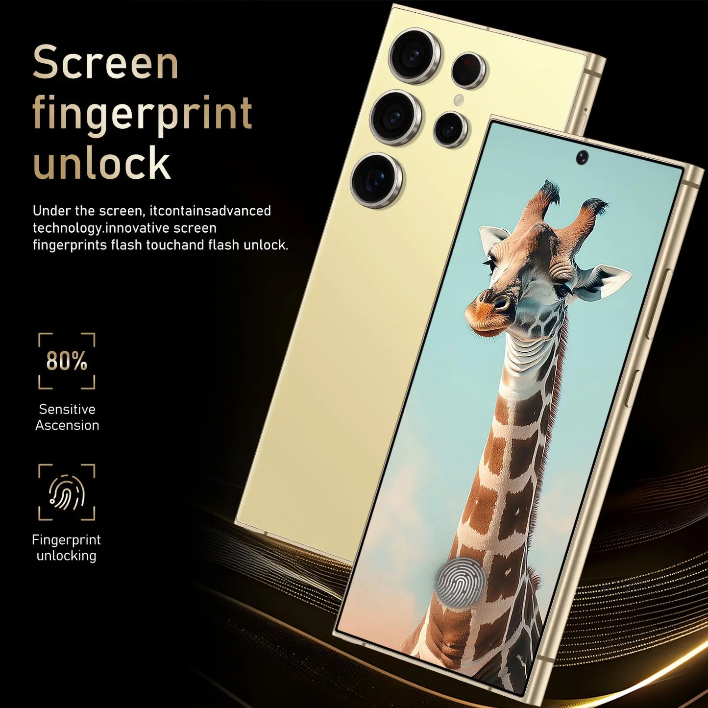 NEW S25 Ultra HOT 2025 original intelligent 5G dual card dual standby Android 14 system global version 8000mAh battery