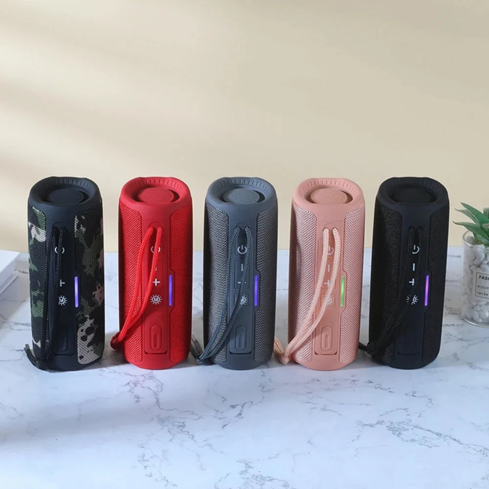 Portable Bluetooth Speaker TWS 10W Wireless Sound Box Subwoofer Waterproof Outdoor Column Boombox TF Card caixa de som TG365