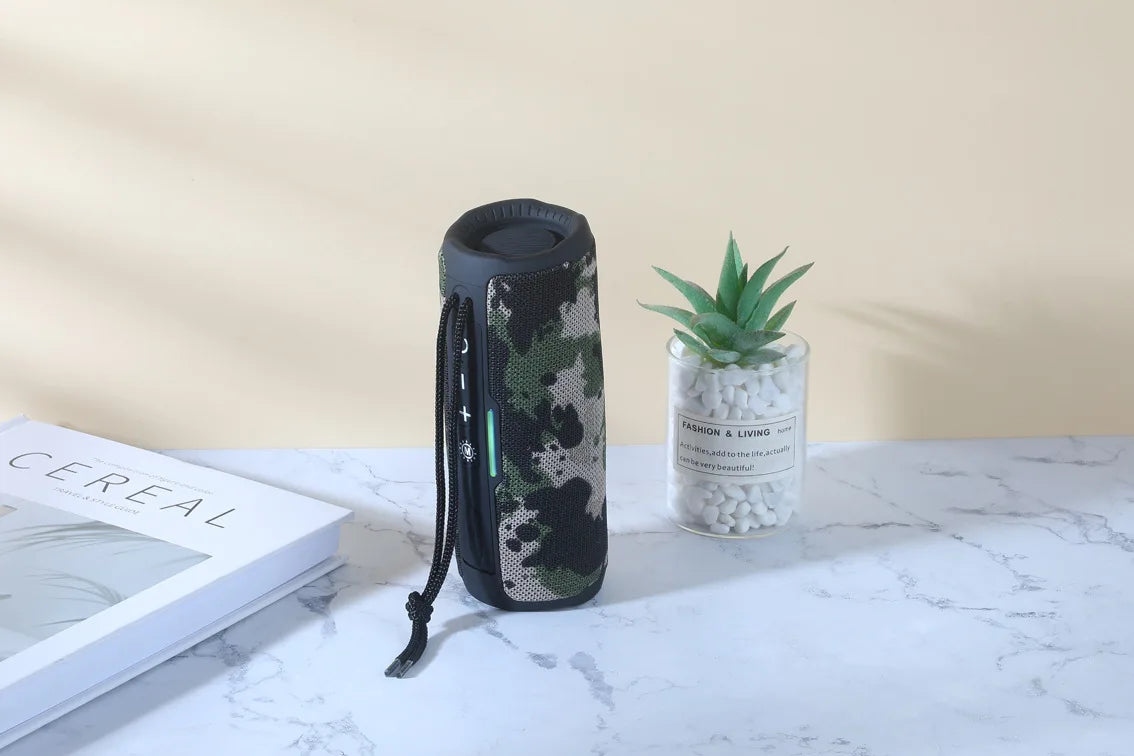 Portable Bluetooth Speaker TWS 10W Wireless Sound Box Subwoofer Waterproof Outdoor Column Boombox TF Card caixa de som TG365