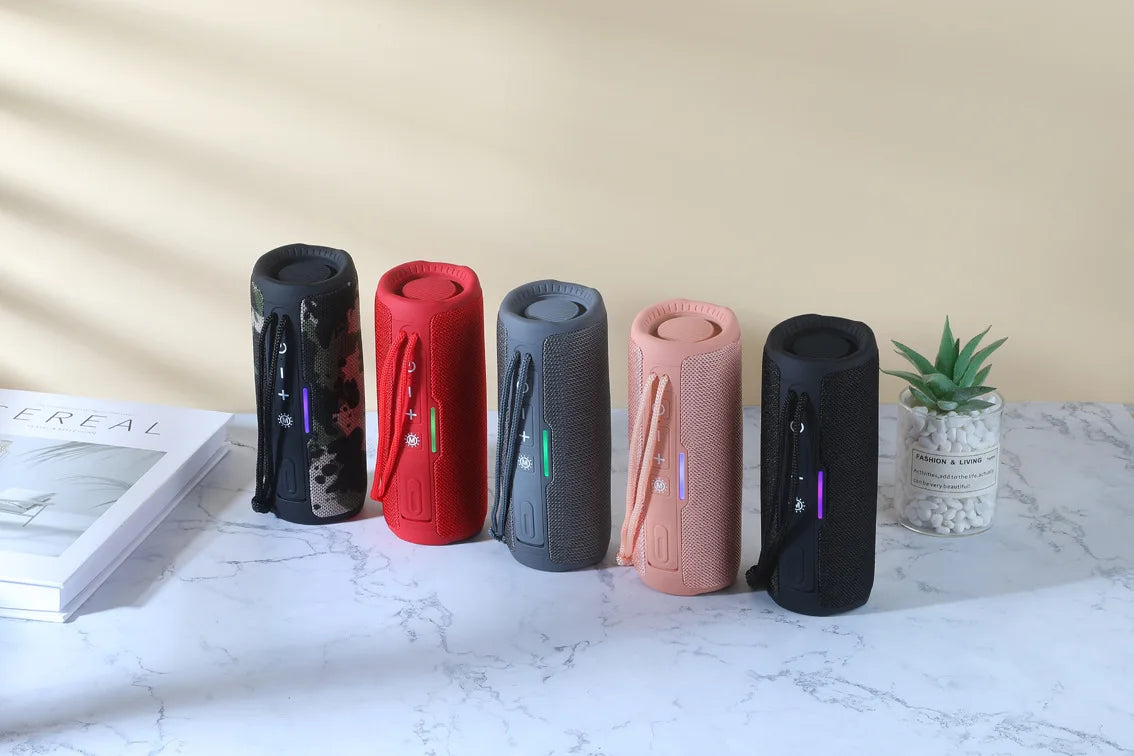 Portable Bluetooth Speaker TWS 10W Wireless Sound Box Subwoofer Waterproof Outdoor Column Boombox TF Card caixa de som TG365