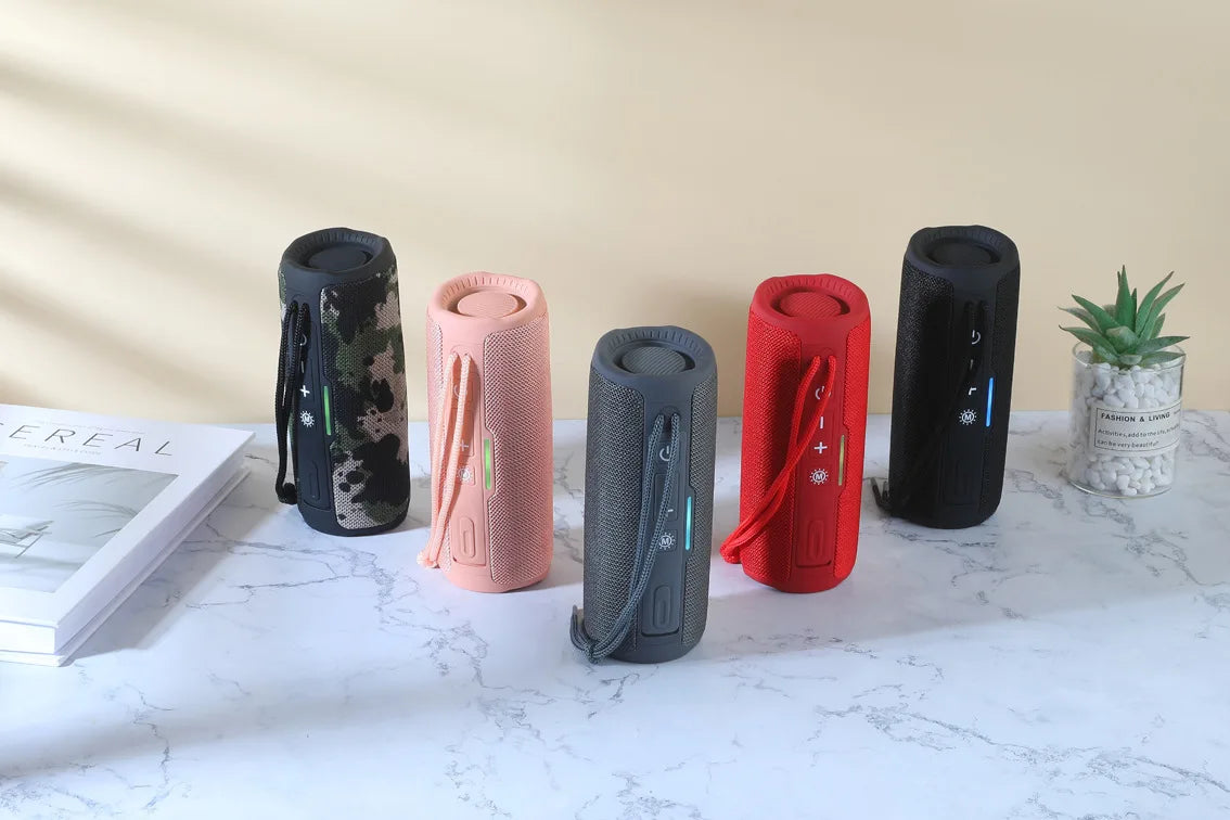 Portable Bluetooth Speaker TWS 10W Wireless Sound Box Subwoofer Waterproof Outdoor Column Boombox TF Card caixa de som TG365