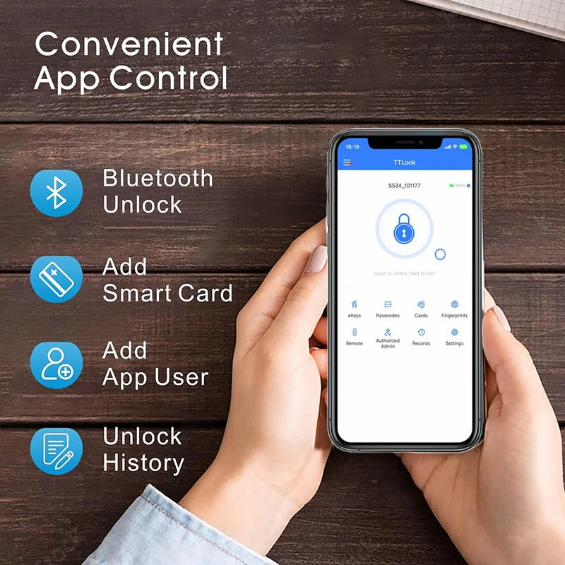 IP67 Waterproof Euro Smart Electronic Door Lock Cylinder TTLock App Control Anti-Drill Remote Access Lock