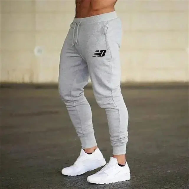 2024 Men's High Quality Sweatpants Joggers Fitness Exercise Pants Spring Autumn Fashion Running Casual Track Men