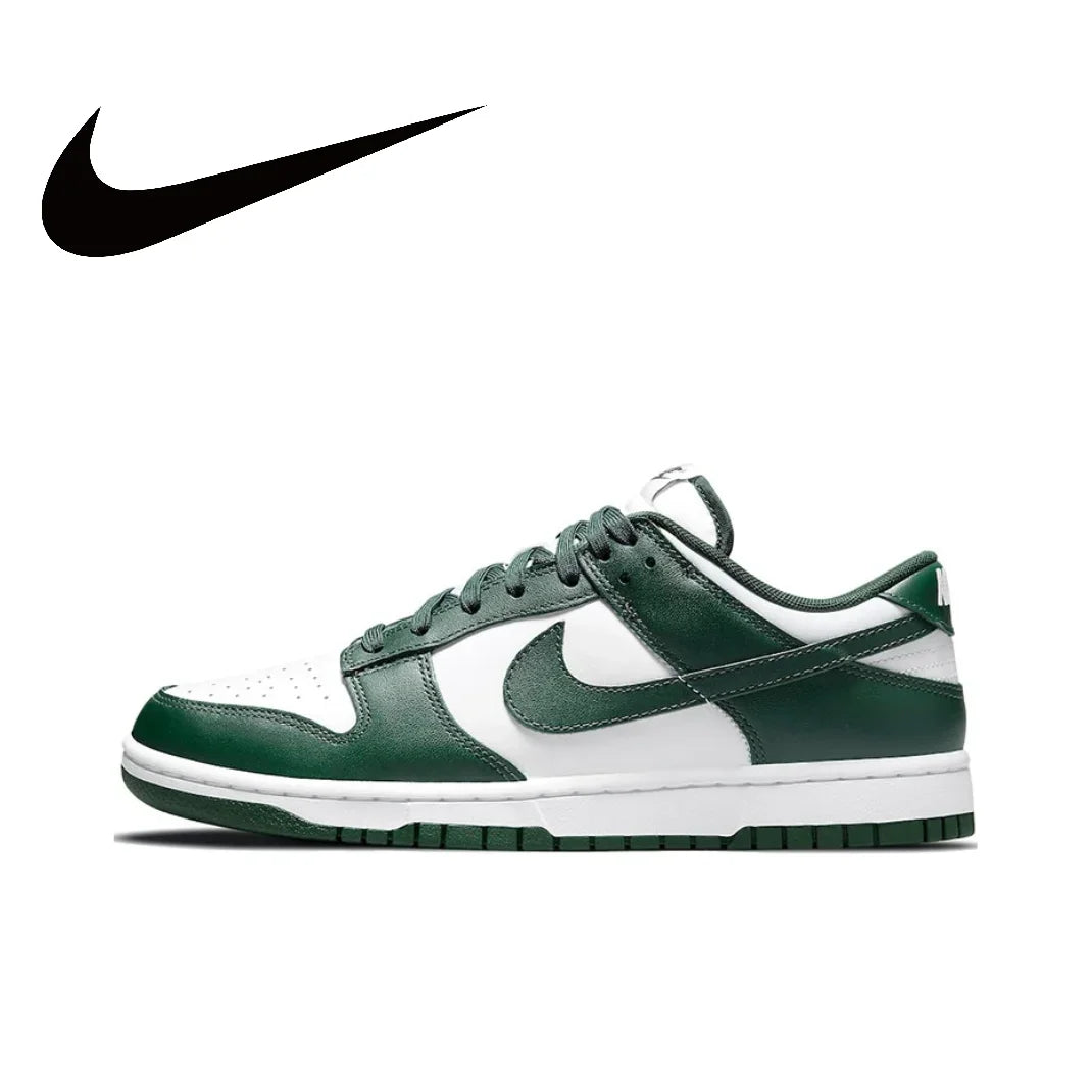 NIKE Original Men's and Women's shoes New Arrival DUNK LOW Sneakers Anti-slip and wear-resistant plate shoes