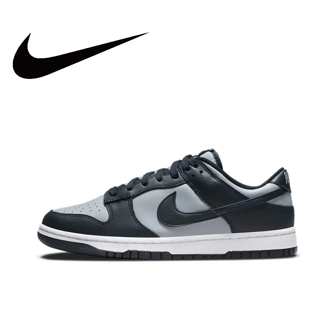 NIKE Original Men's and Women's shoes New Arrival DUNK LOW Sneakers Anti-slip and wear-resistant plate shoes