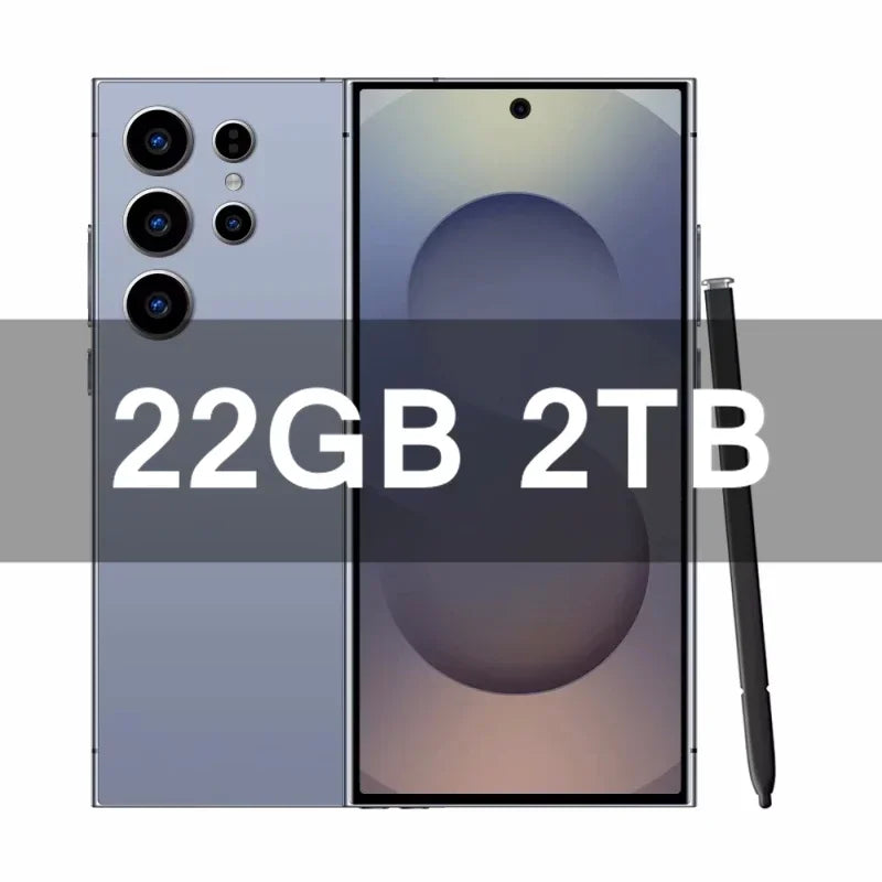 HOT 2025 new S25 Ultra original intelligent 5G dual card dual standby Android 14 system global version 8000mAh battery