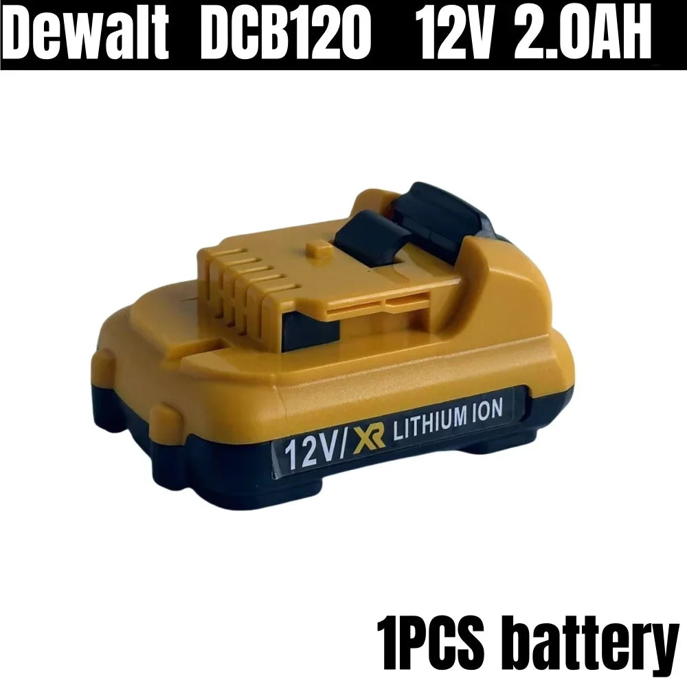 2.0Ah 12V Max Lithium Ion Battery Replacement Original DeWalt DCB120 DCB123 DCB122 DCB127 DCB124 DCB121 Rechargeable Batteries