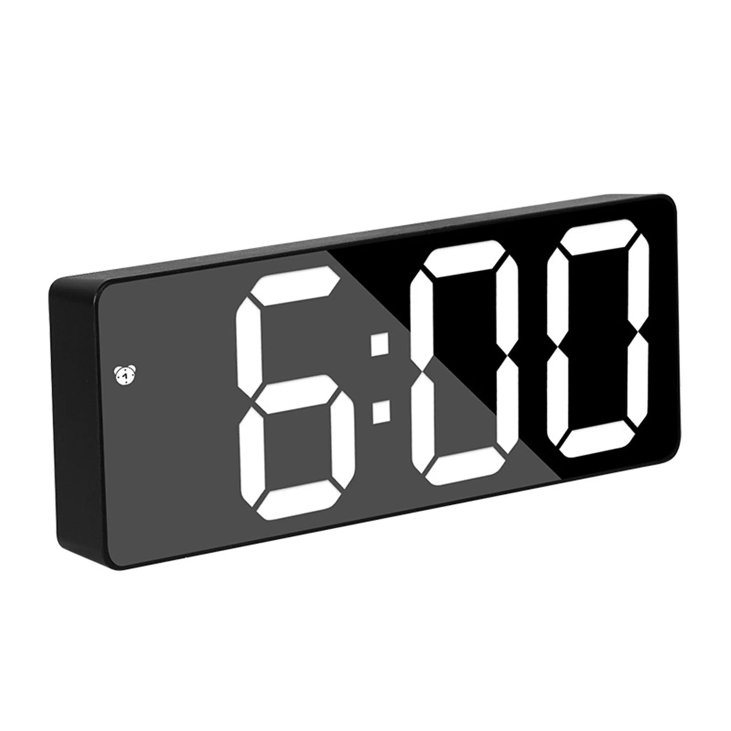 LED Screen Digital Alarm Clocks Living Room Home Table USB Cable User Manual 12/24Hr Bedside Desktop Dimmable