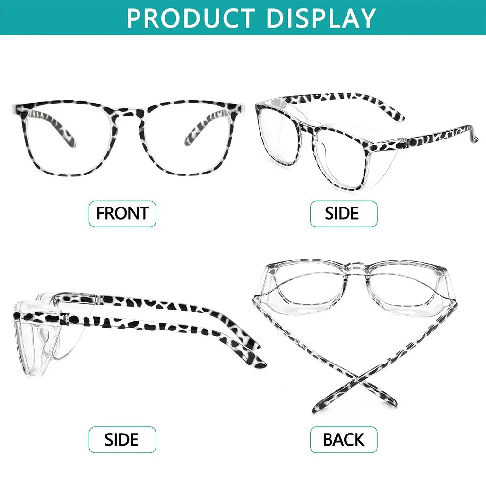 Safety Glasses Anti-fog Pollen GogglesBlue Light Blocking Glasses UV400 Protection Glasses Anti-saliva Dust-proof for Men Women