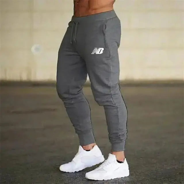 2024 Men's High Quality Sweatpants Joggers Fitness Exercise Pants Spring Autumn Fashion Running Casual Track Men