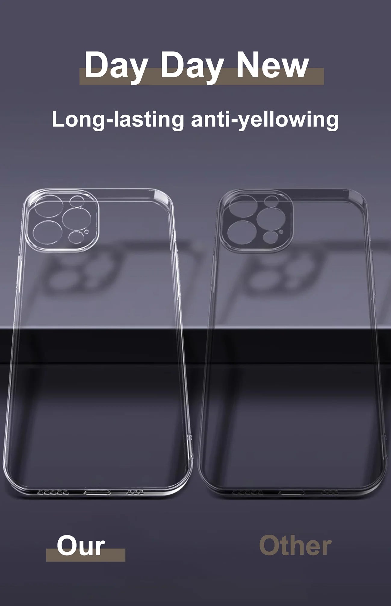 Crystal clear caso for iPhone 14 12 13 15 11 Pro X XS Max 8 7 plus ultra thin Fit Protective silicone Transparent soft Case