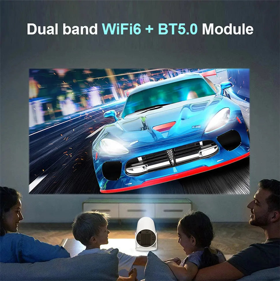 DITONG HY300 Plus HD Projector portatil 4K 1280x720P Android LED Video Home Theater Cinema Phone mini Proyector Movie HY300 pro