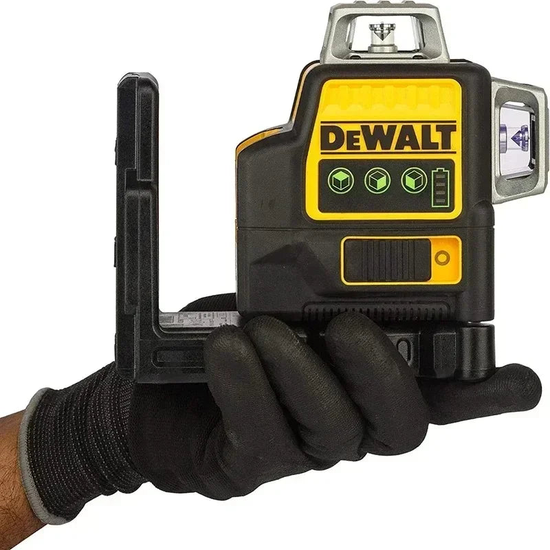 Dewalt DW089LG 3 Sides*360 Degree Vertical 12 Lines Laser Level Horizontal Green Light Level Meter Outdoor