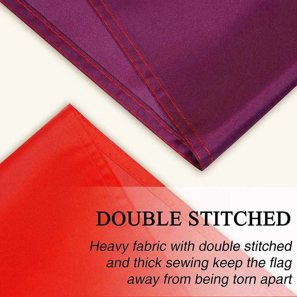 Outdoor Decor Room Aesthetic Four Hole Single Sided Flag Polyester Decorative Flags and Banners Flamengo Lgbt Flag to Hang Funny