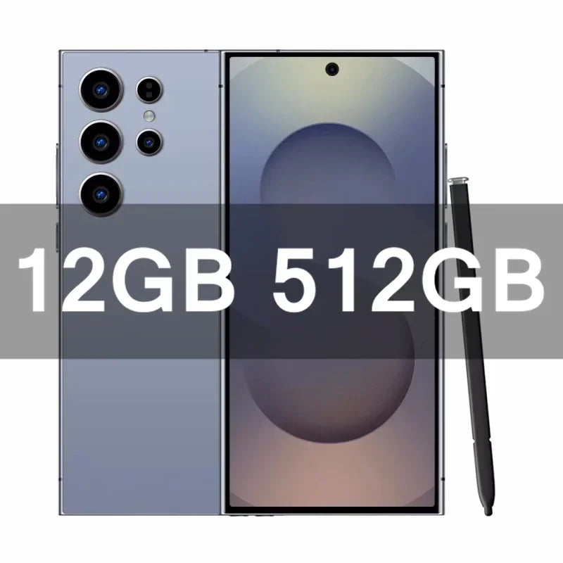 HOT 2025 new S25 Ultra original intelligent 5G dual card dual standby Android 14 system global version 8000mAh battery
