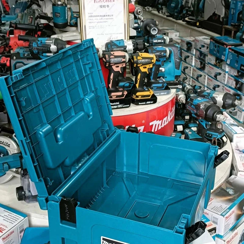 Makita MAKPAC Interlocking Case Stacked Combined Multi-layer Electric Drill Multi-functional Portable Equipment Storage Box