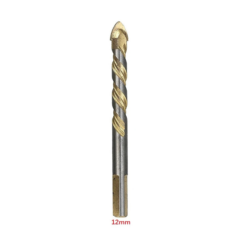 1Pc Triangle Drill Bit 3/4/5/6/8/10/12mm Tungsten Carbide For Porcelain Tile Concrete Brick Glass Punching Electric Drill Tools