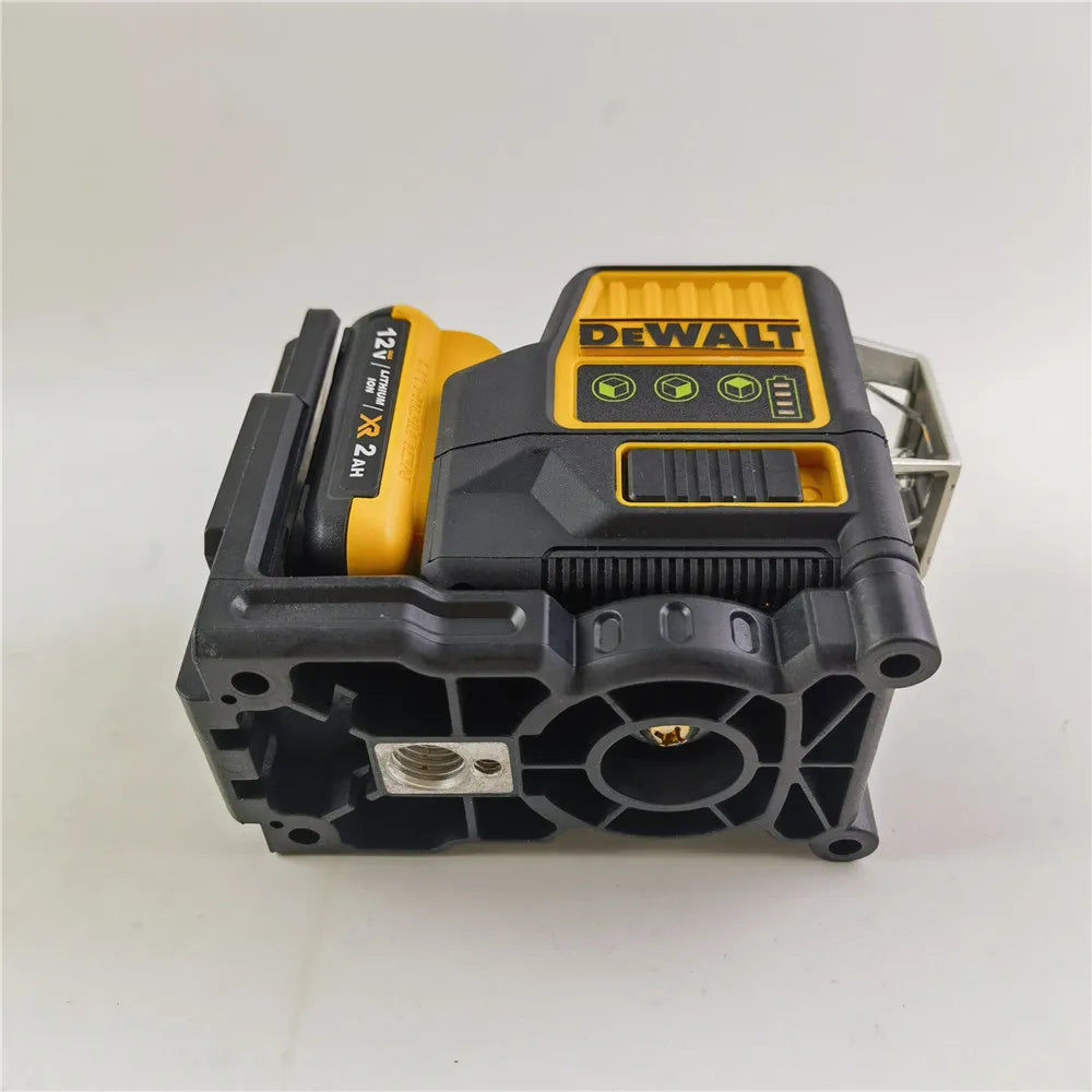 DEWALT DW089LG 1:1 Laser Level Self Levelling 12 Line 3 x 360 Green Beam Laser 12V Li-Ion Battery Lasers Outdoor