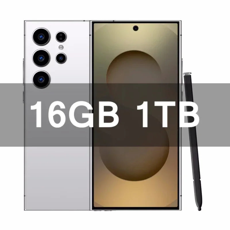 HOT 2025 new S25 Ultra original intelligent 5G dual card dual standby Android 14 system global version 8000mAh battery