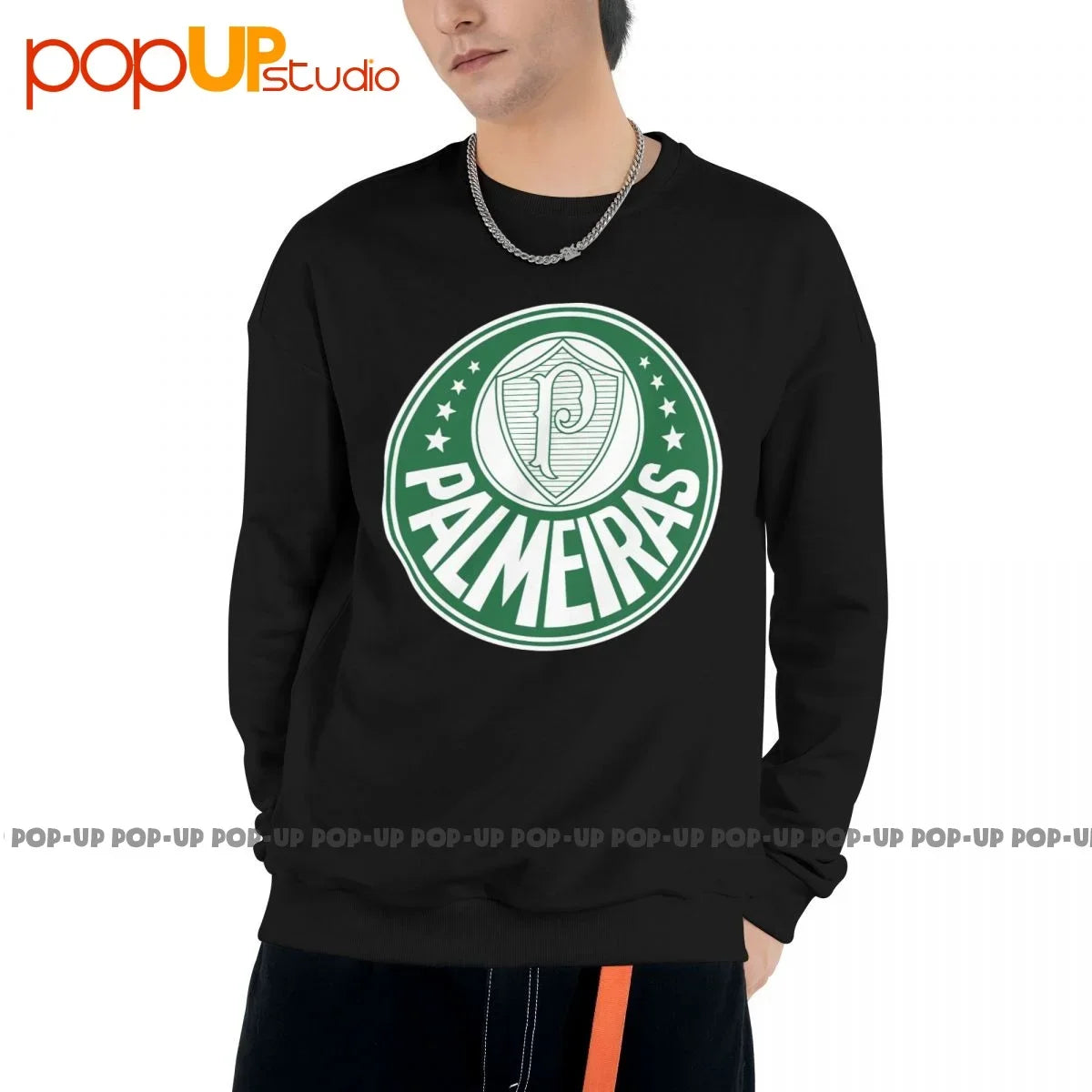 Sociedade Esportiva Palmeiras Futebol Brazil Sweatshirt Pullover Shirts Pop Print Natural Best Seller