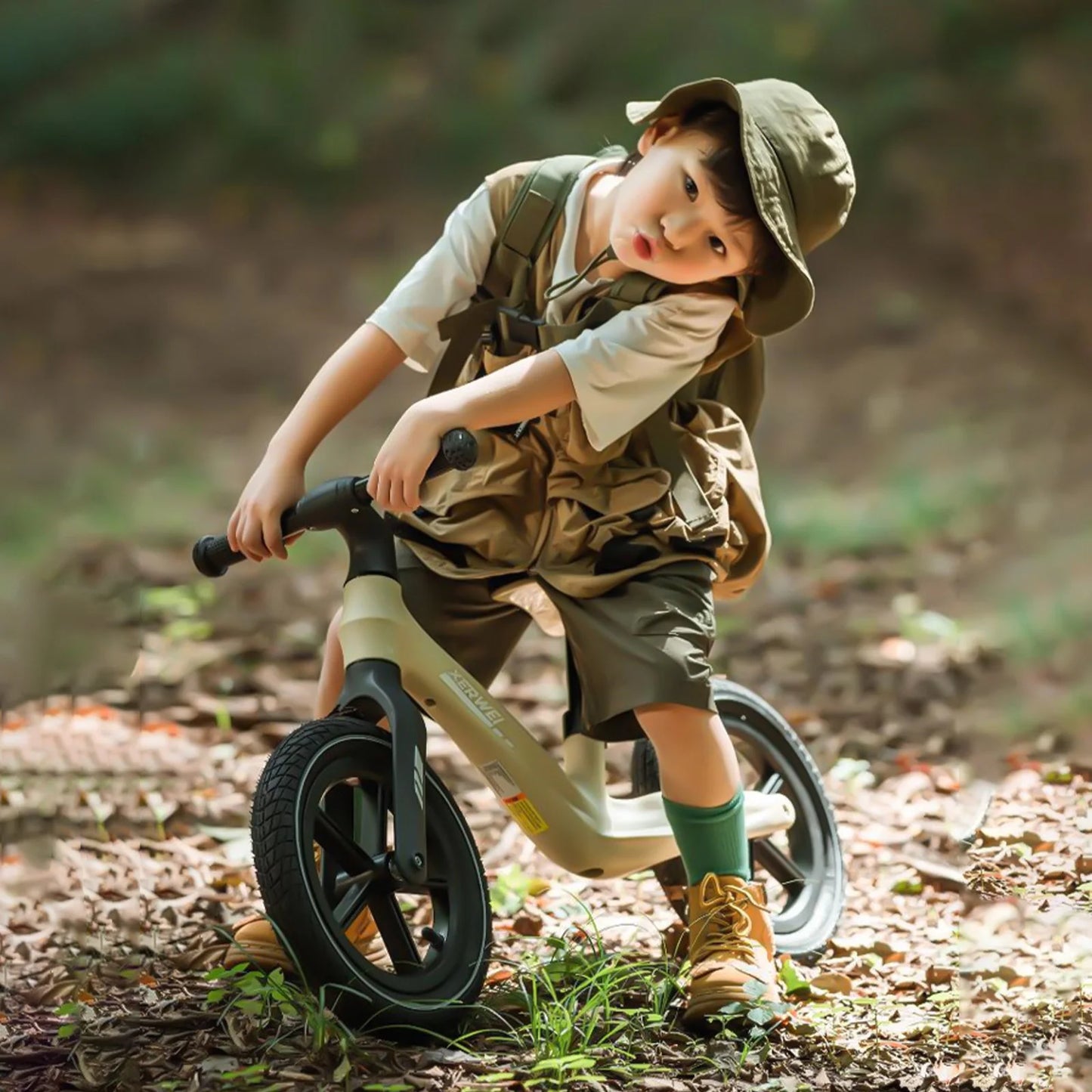 2024 Children's Balance Bike Pedal-Less Self Balancing Scooters For 2-7 Years Kids 80cm-140cm Height Boys Girls Cycling Bicycles