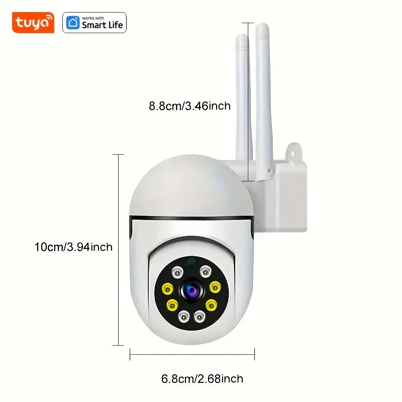 Tuya Smart 2.4G WiFi Indoor Camera Smart Home Security Video Surveillance Supprt Two Way Audio Mobile Motion