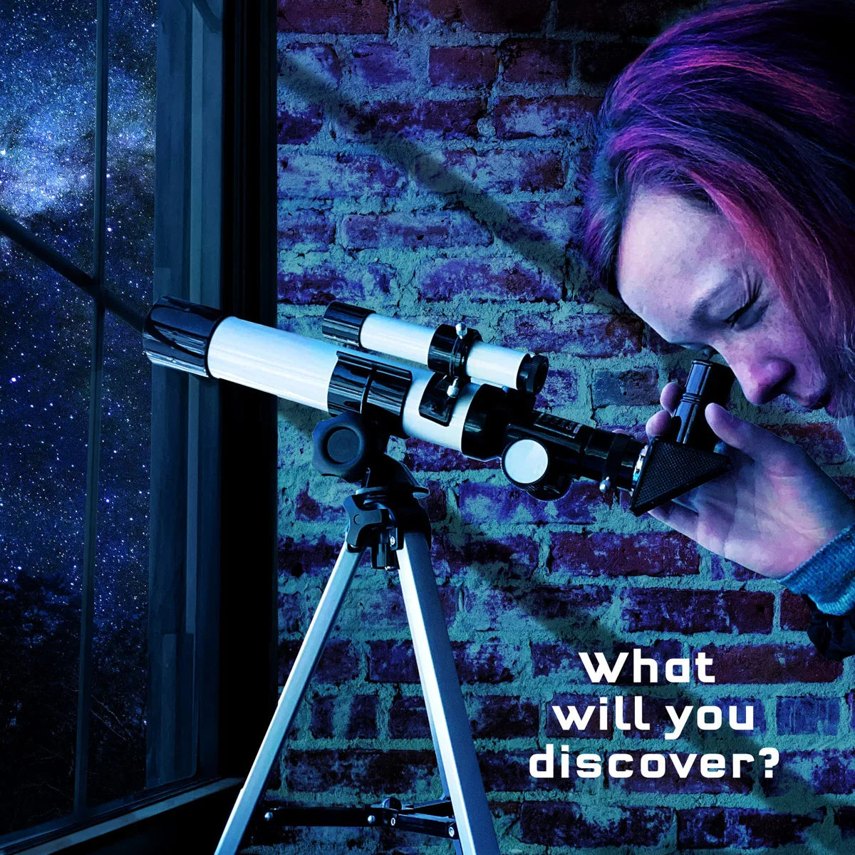 40040 Astronomical Telescope Monocular Professional Astronomical Telescope Reflecting Spyglass Camping for Travel Children Gifts