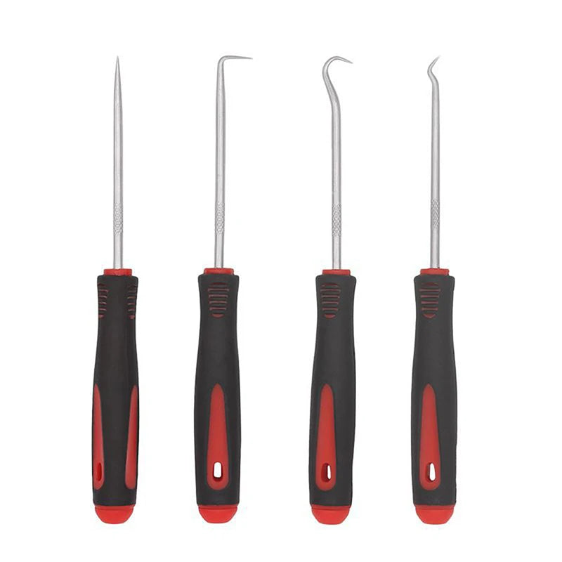 4Pcs Oil Seal Screwdrivers Car Auto Vehicle Pick Hooks For Garages General-Plumbers Mechanics Workshop Car Repair Tools