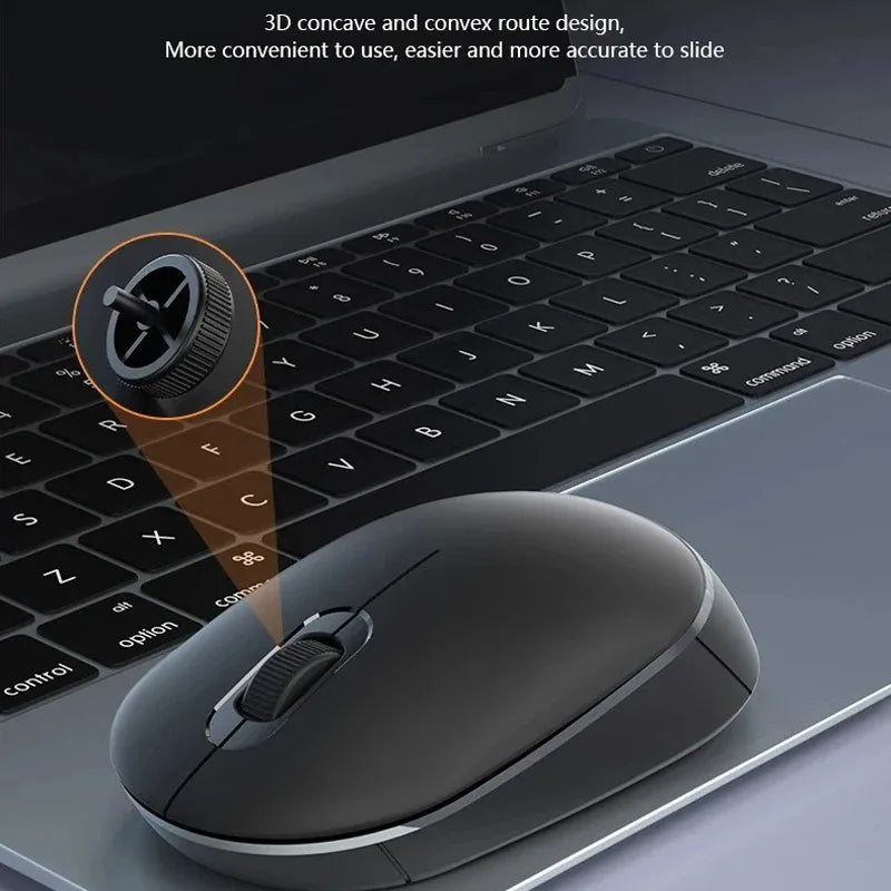 2.4GHz Wireless Keyboard Mouse Set For Work Office Gaming PC Mice Pads Mute 104 Keycaps Keyboard Laptop PC Accessories
