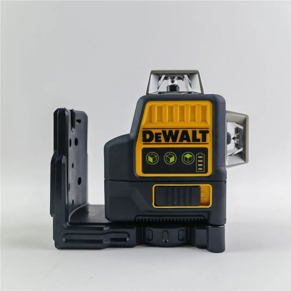 DEWALT DW089LG 1:1 Laser Level Self Levelling 12 Line 3 x 360 Green Beam Laser 12V Li-Ion Battery Lasers Outdoor