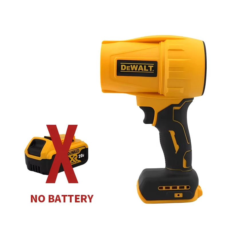Dewalt Brushless Air Blower 30000RPM Cordless Turbo Fan Handheld Violent Fan Dryer 20V Rechargeable Dust Blowing Tool