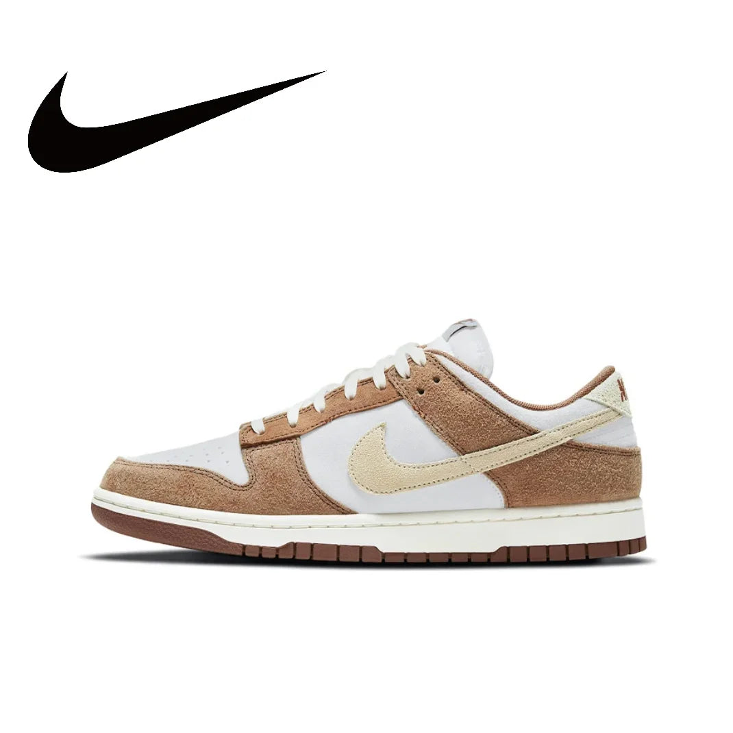 NIKE Original Men's and Women's shoes New Arrival DUNK LOW Sneakers Anti-slip and wear-resistant plate shoes