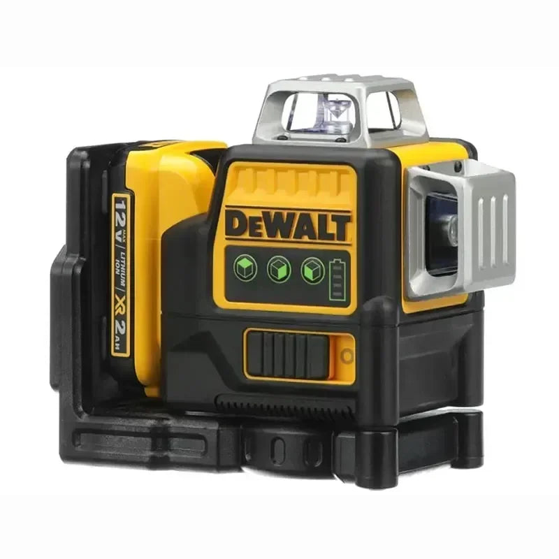 Dewalt DW089LG 3 Sides*360 Degree Vertical 12 Lines Laser Level Horizontal Green Light Level Meter Outdoor