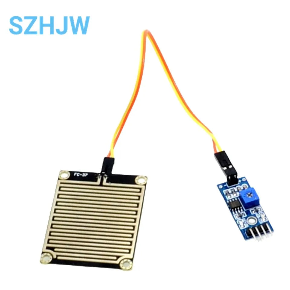 3.3-5V Rain Raindrops Sensitive Detection Sensor Module Weather Humidity for arduino Diy Kit