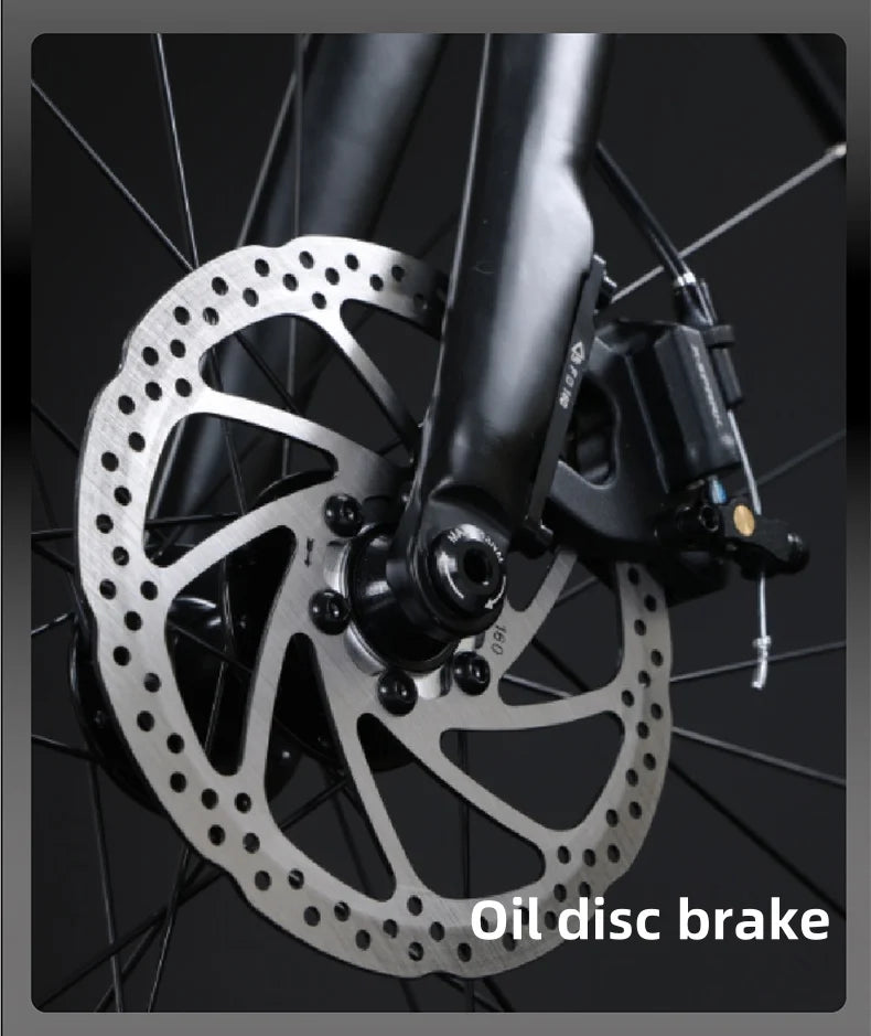18 Speed Road Bike Gravel Bikes Aluminum Alloy Frameset Hydraulic Disc Brake 32mm Racing Bicycle Wheelset 700x28C