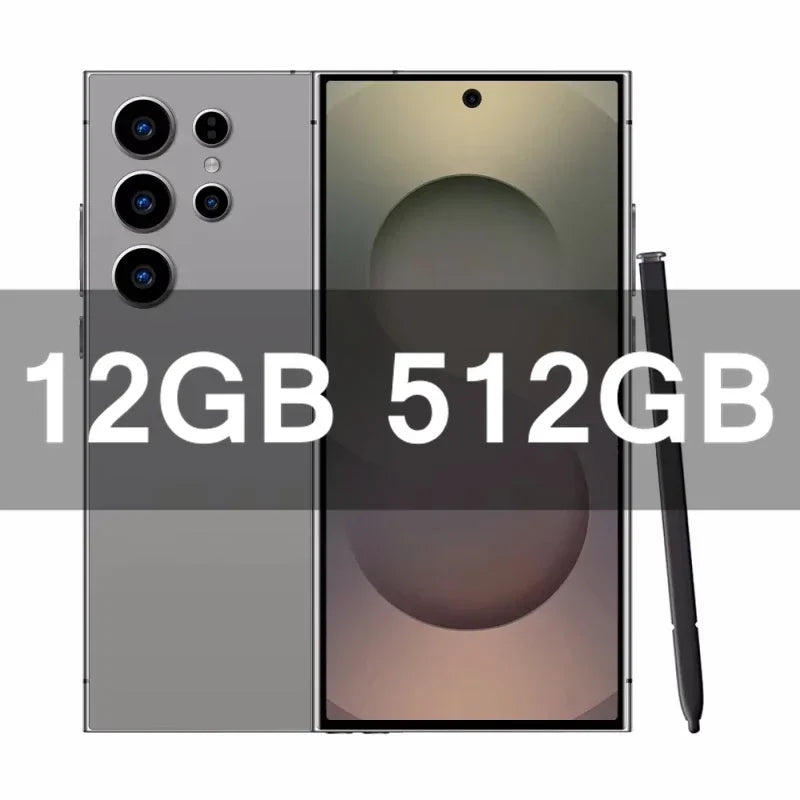 HOT 2025 new S25 Ultra original intelligent 5G dual card dual standby Android 14 system global version 8000mAh battery