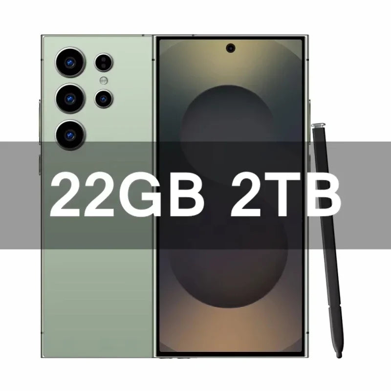 HOT 2025 new S25 Ultra original intelligent 5G dual card dual standby Android 14 system global version 8000mAh battery