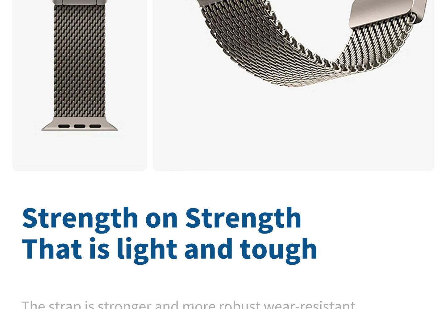 New Apple Watch Titanium Milanese Loop Strap For Apple Watch Ultra 2 Series 10 9 8 Bracelet High Quality Band 49MM 44MM 46 45MM