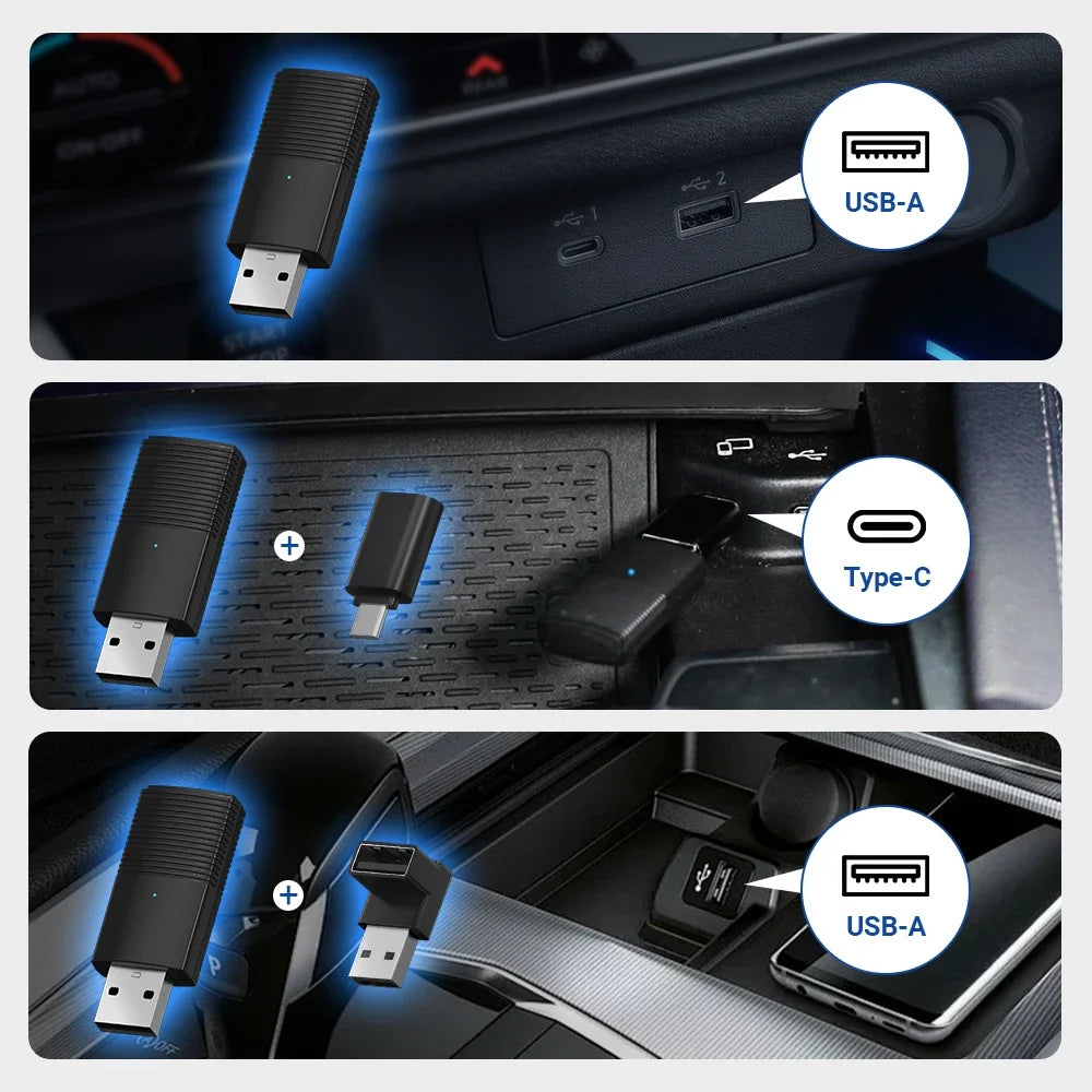 Wireless CarPlay Adapter for Mercedes A B CLA CLS GLA GLE Class E Class Cabriolet 2016 To 2024 Vehicle Car Play Car Accessories