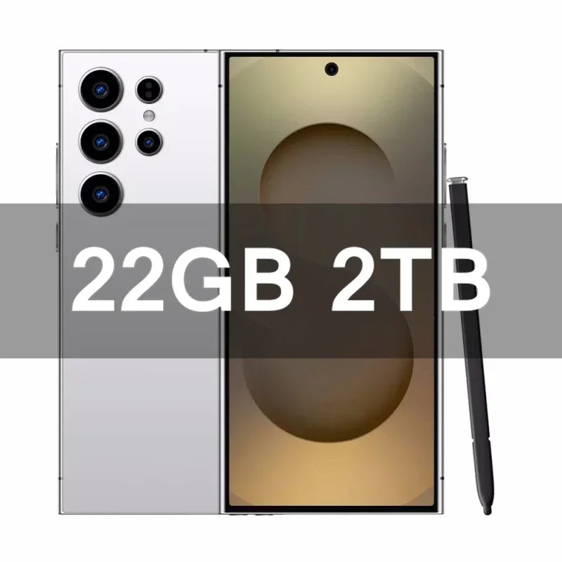 HOT 2025 new S25 Ultra original intelligent 5G dual card dual standby Android 14 system global version 8000mAh battery