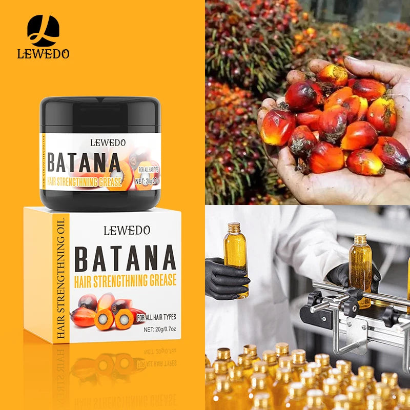 Batana Oil Africa Women Traction Alopecia Treatment Batana Hair Spray 100% Natural Hair Regrowth Hair Loss Crazy Fast Growth Oil
