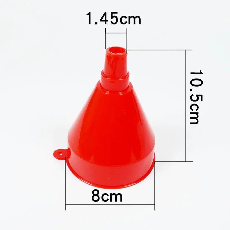 Universal Car Refueling Funnel Detachable Hose Gasoline Engine Oil Additive Motorcycle Truck Vehicle Plastic Oil Filling Funnel