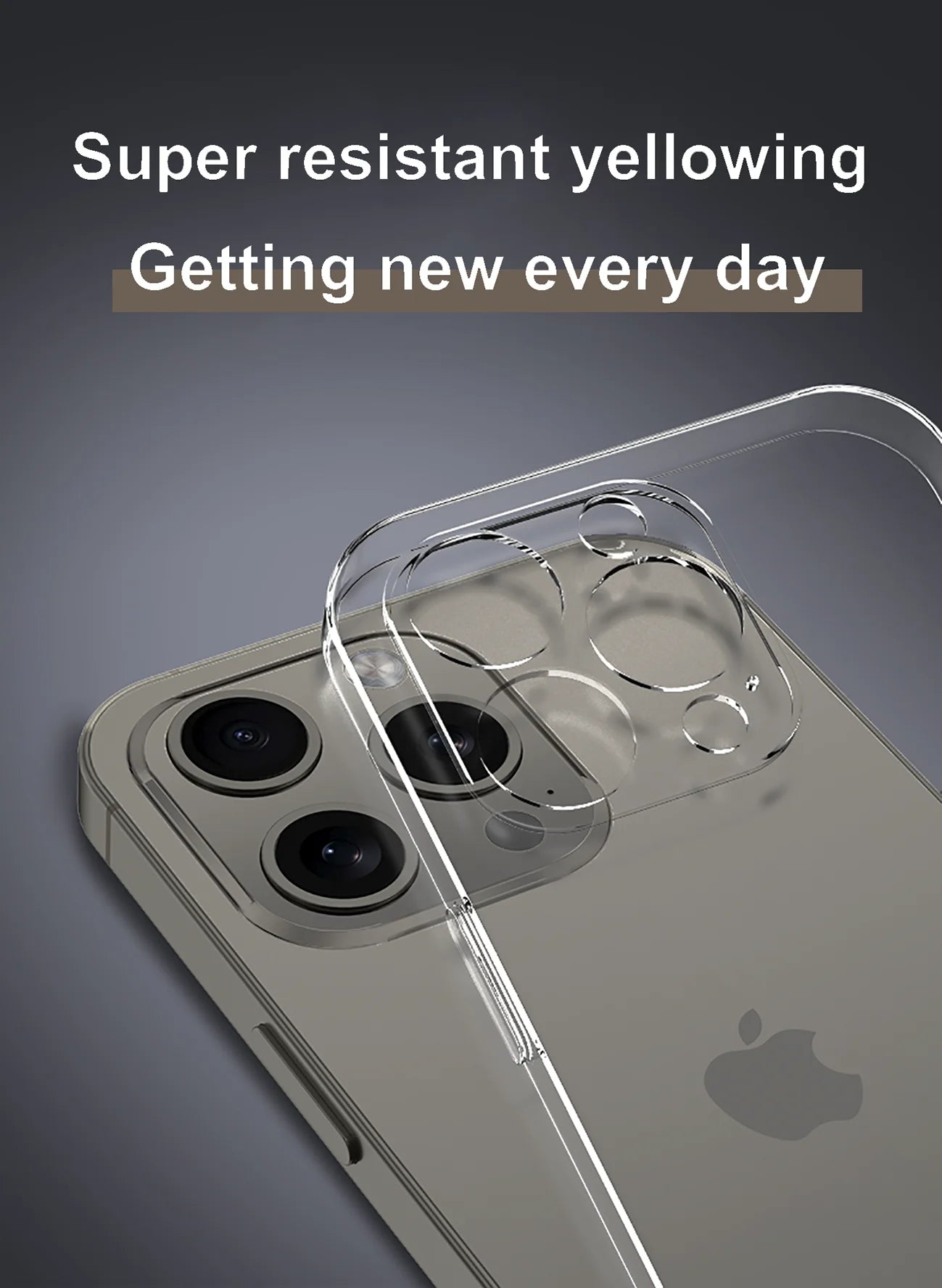 Crystal clear caso for iPhone 14 12 13 15 11 Pro X XS Max 8 7 plus ultra thin Fit Protective silicone Transparent soft Case
