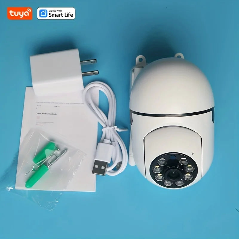 Tuya Smart 2.4G WiFi Indoor Camera Smart Home Security Video Surveillance Supprt Two Way Audio Mobile Motion