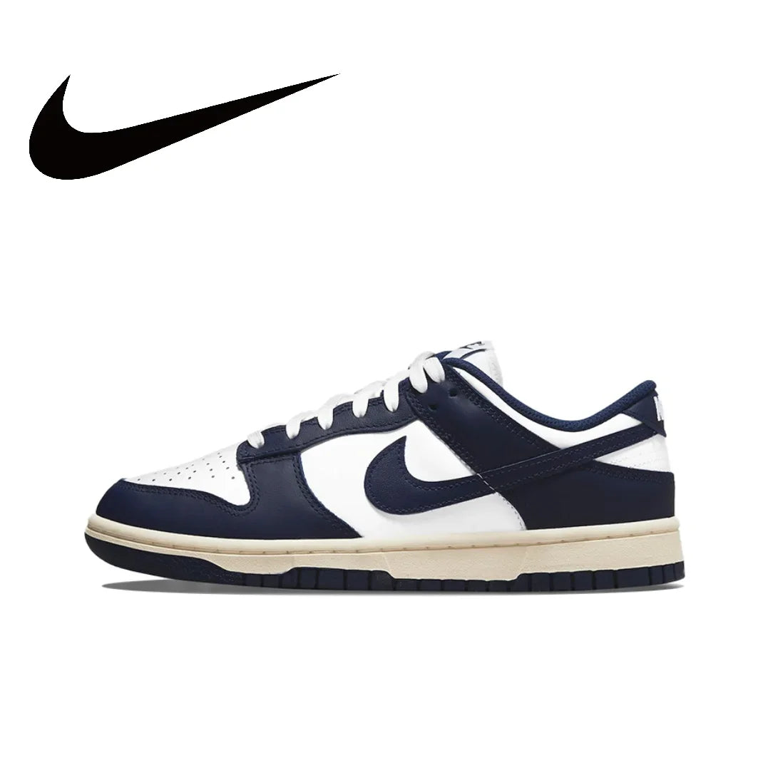 NIKE Original Men's and Women's shoes New Arrival DUNK LOW Sneakers Anti-slip and wear-resistant plate shoes