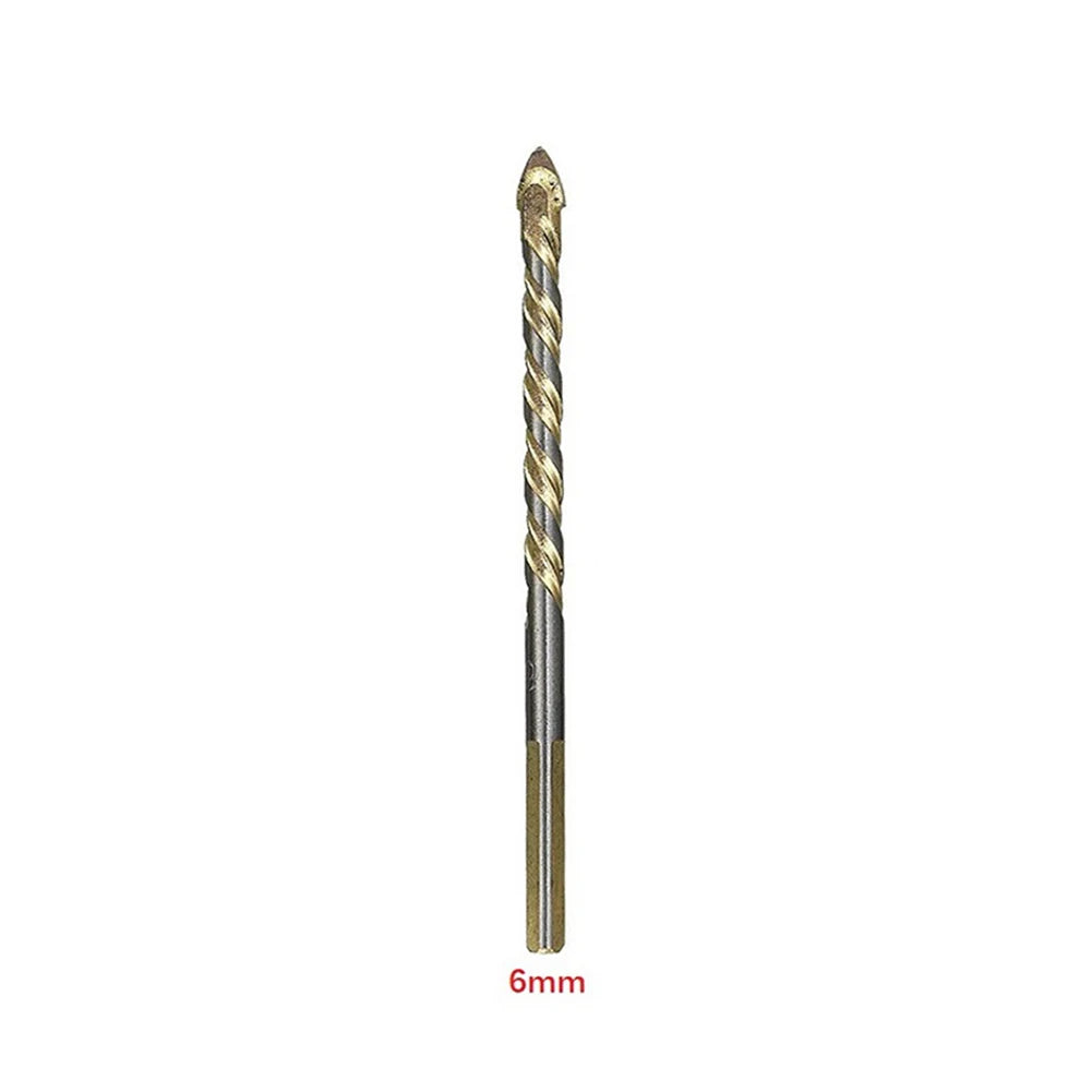 1Pc Triangle Drill Bit 3/4/5/6/8/10/12mm Tungsten Carbide For Porcelain Tile Concrete Brick Glass Punching Electric Drill Tools
