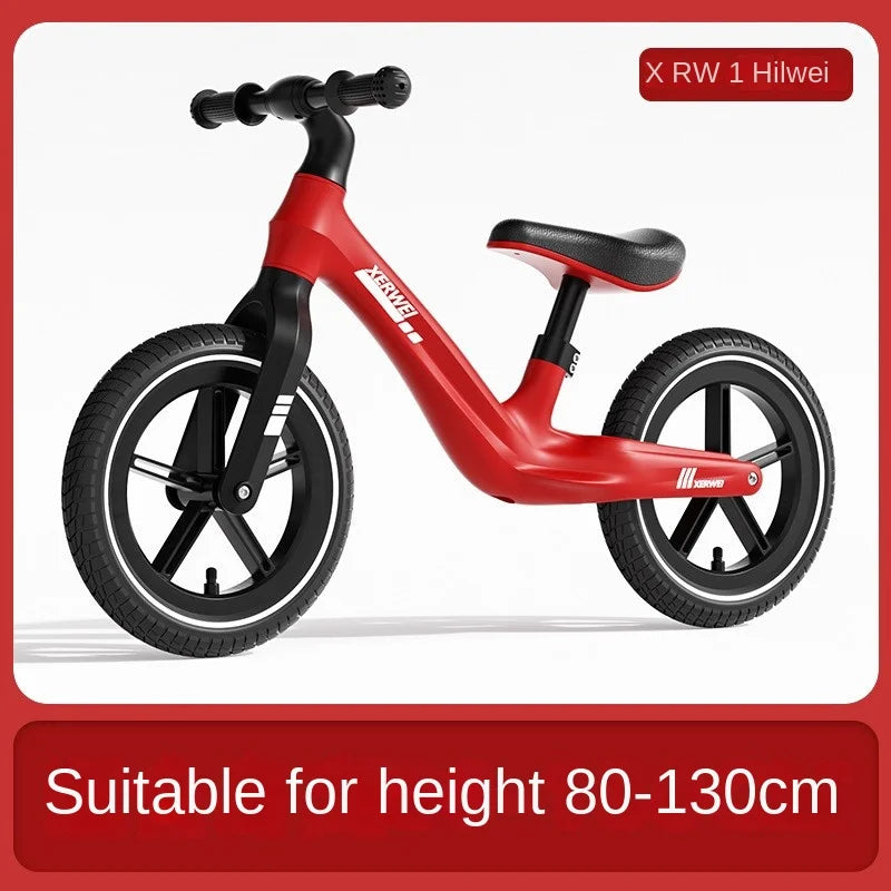 Grylls Children's balance bike sliding bike 2-wheel pedal free baby walking bike male and female children's sliding bike hot new