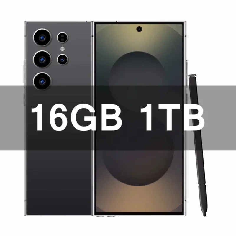 HOT 2025 new S25 Ultra original intelligent 5G dual card dual standby Android 14 system global version 8000mAh battery
