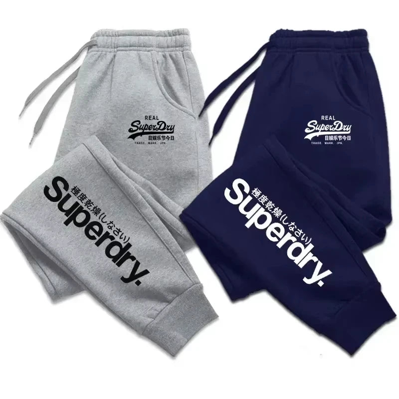 New Men's Casual Trousers Sports Jogging Pants Sweatpants Harajuku Fashion Street Pants S-3XL Men's Trousers Spring and Autumn