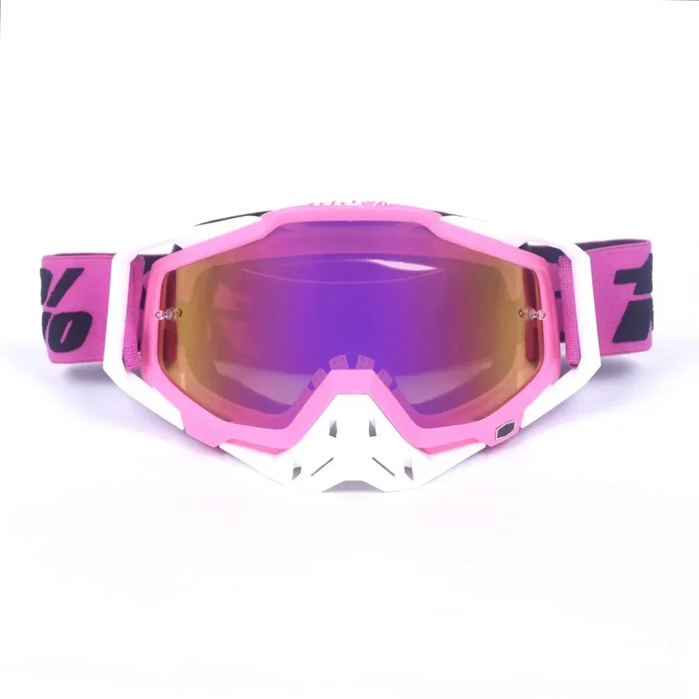 New Goggles PITSCOTTFOX100 Men And Women Windproof Glasses Motorcycle Goggles Motocross Dustproof Racing Cycling Skiing Goggles